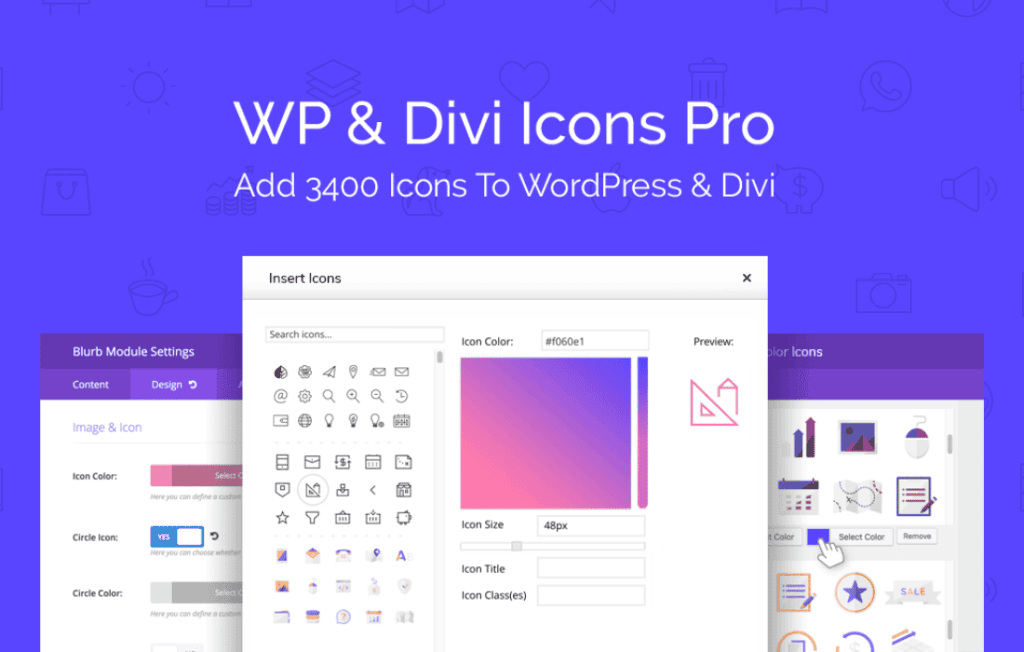 Download WP and Divi Icons Pro