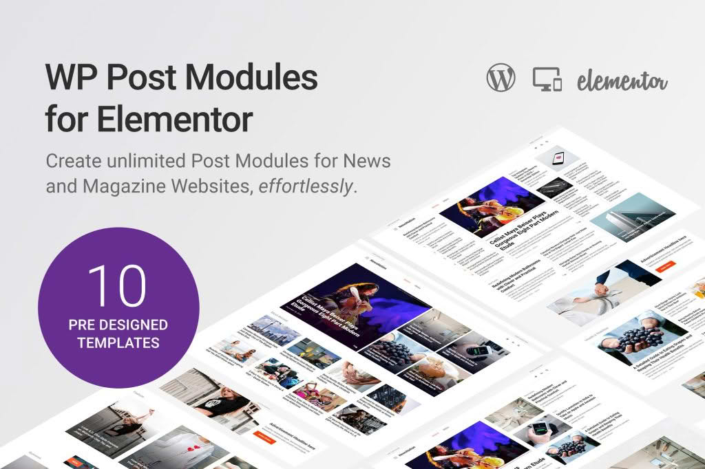 Download WP Post Modules for Elementor
