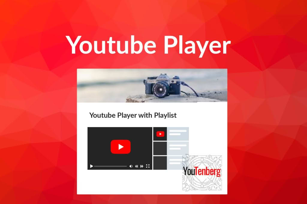 Download Youtenberg - Gutenberg YouTube Player with Playlist