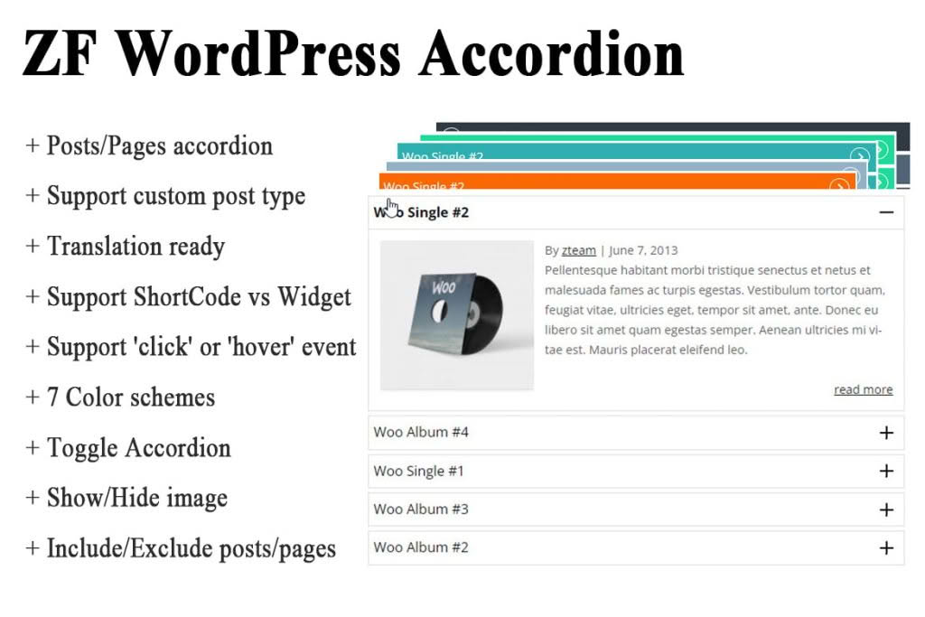Download ZF WordPress Accordion