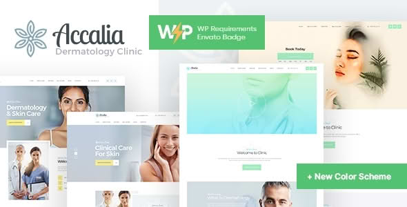 Download Accalia | Dermatology Clinic WordPress Theme GPL WordPress Plugin