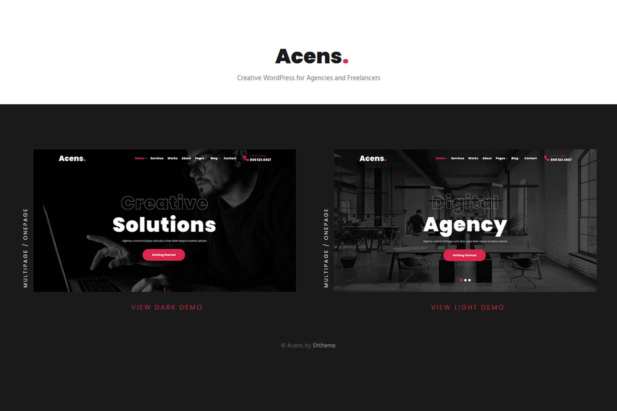 Download Acens - Creative Agencies WordPress Theme GPL WordPress Plugin