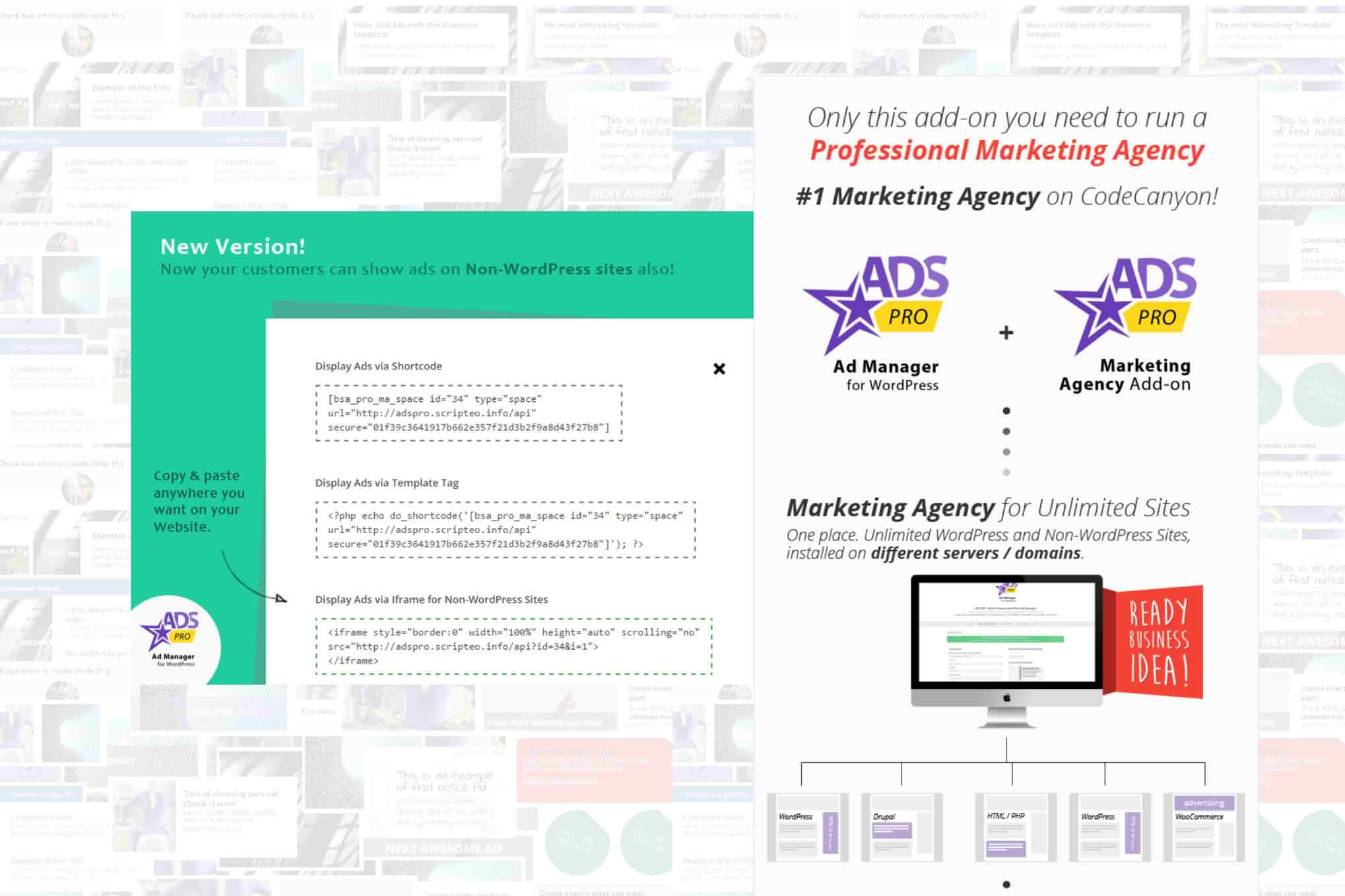 Download WordPress Marketing Agency - Ads Pro MA add-on