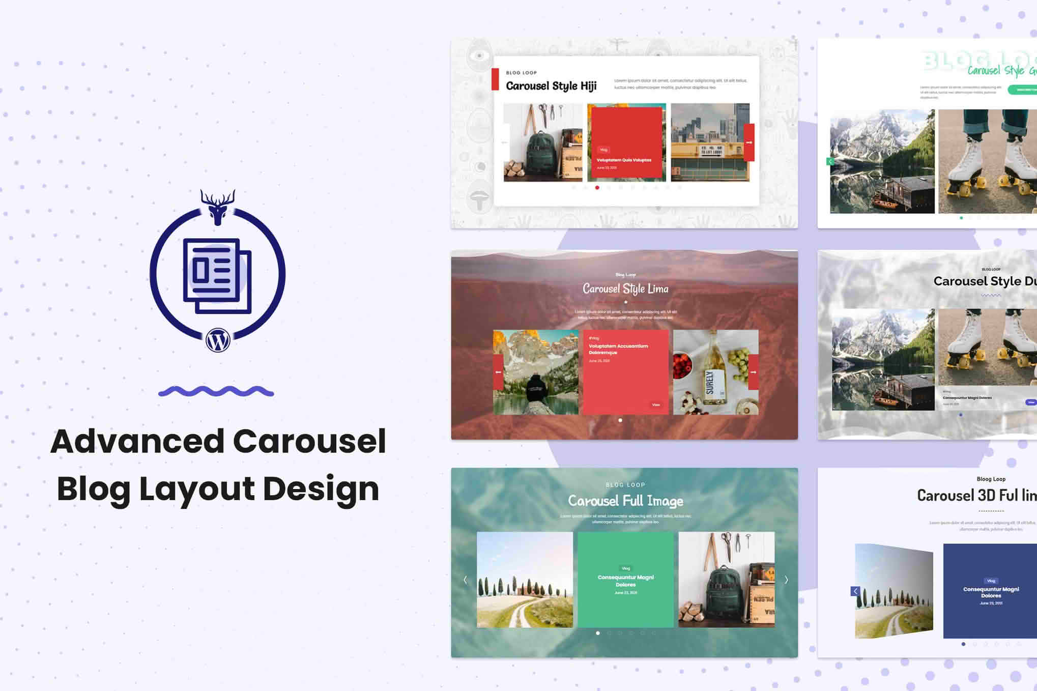 Download Advanced Carousel Blog Layout Design