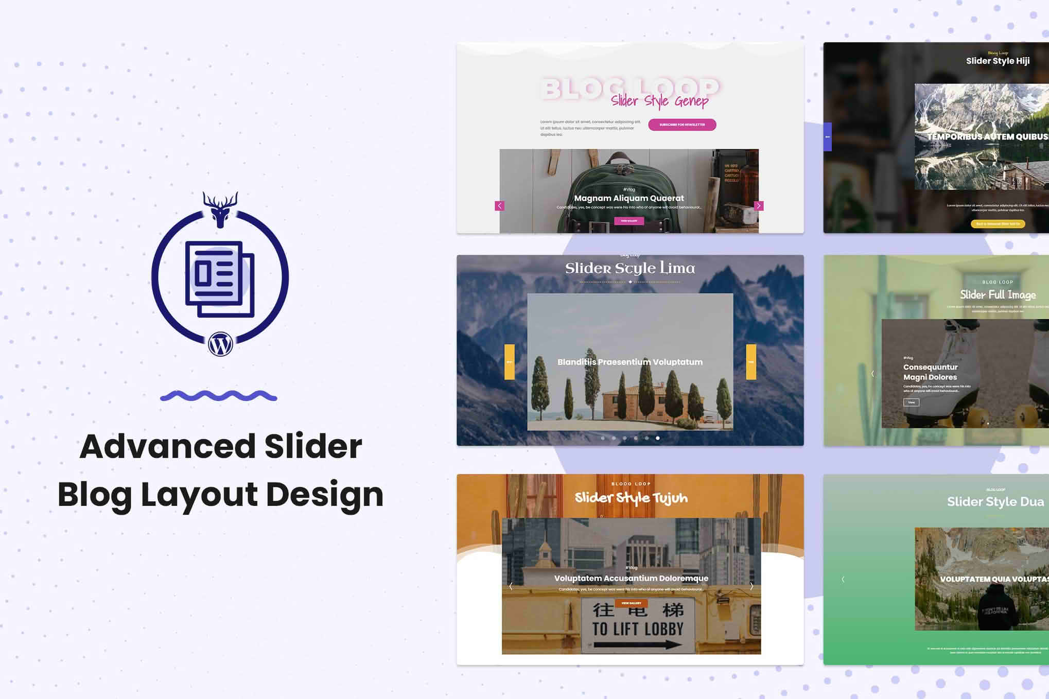 Download Advanced Slider Blog Layout Design