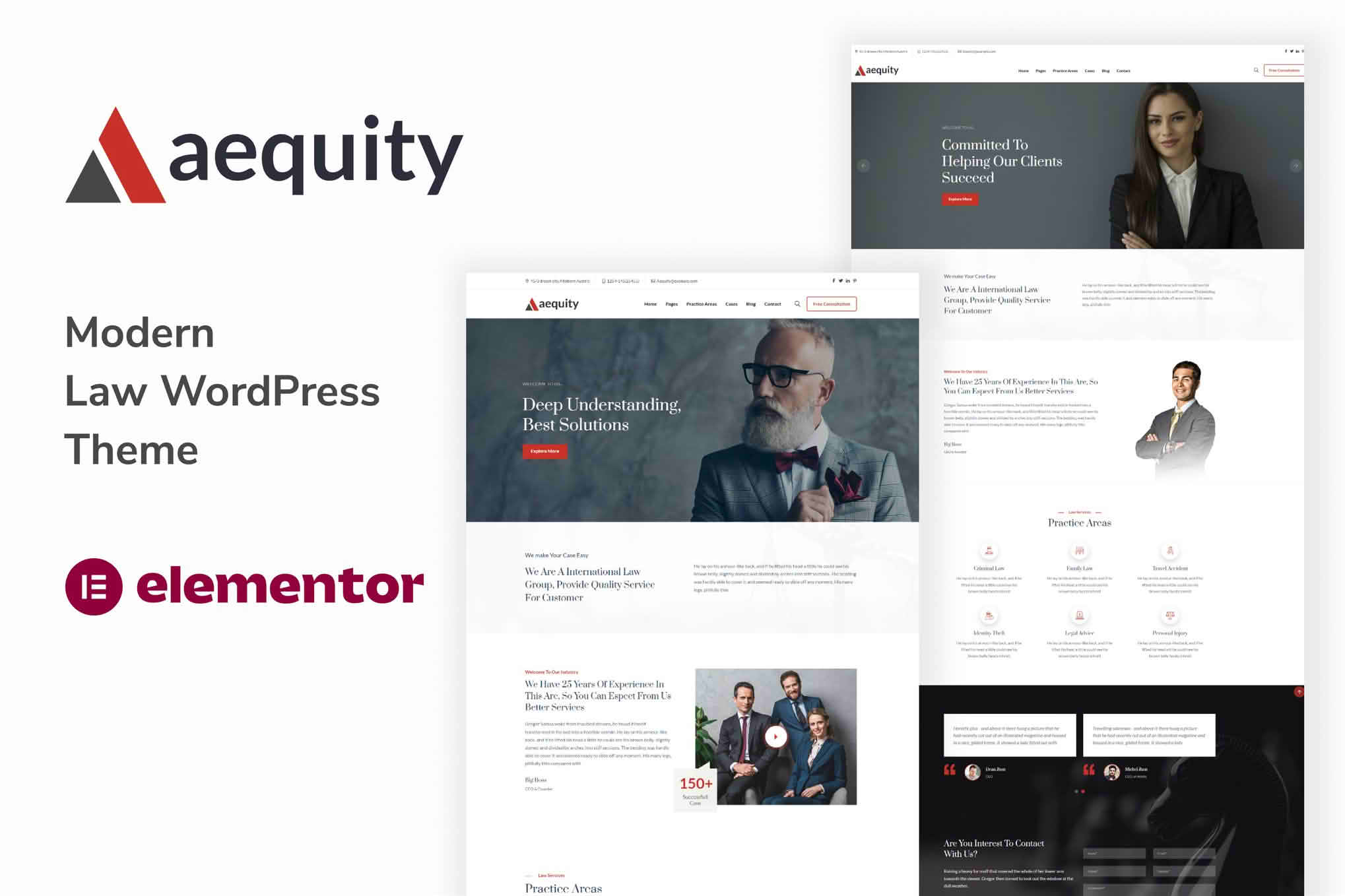 Download Aequity - Law WordPress Theme GPL WordPress Plugin