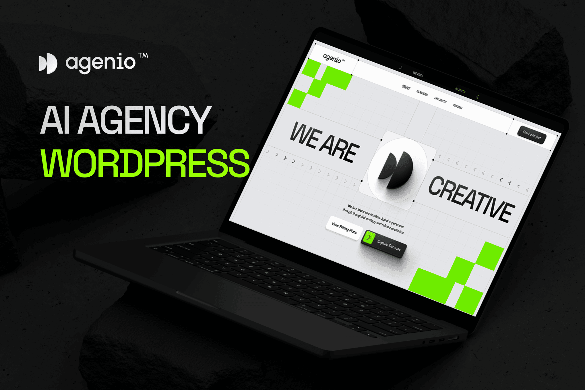 Agenio - AI Agency & Technology WordPress Theme