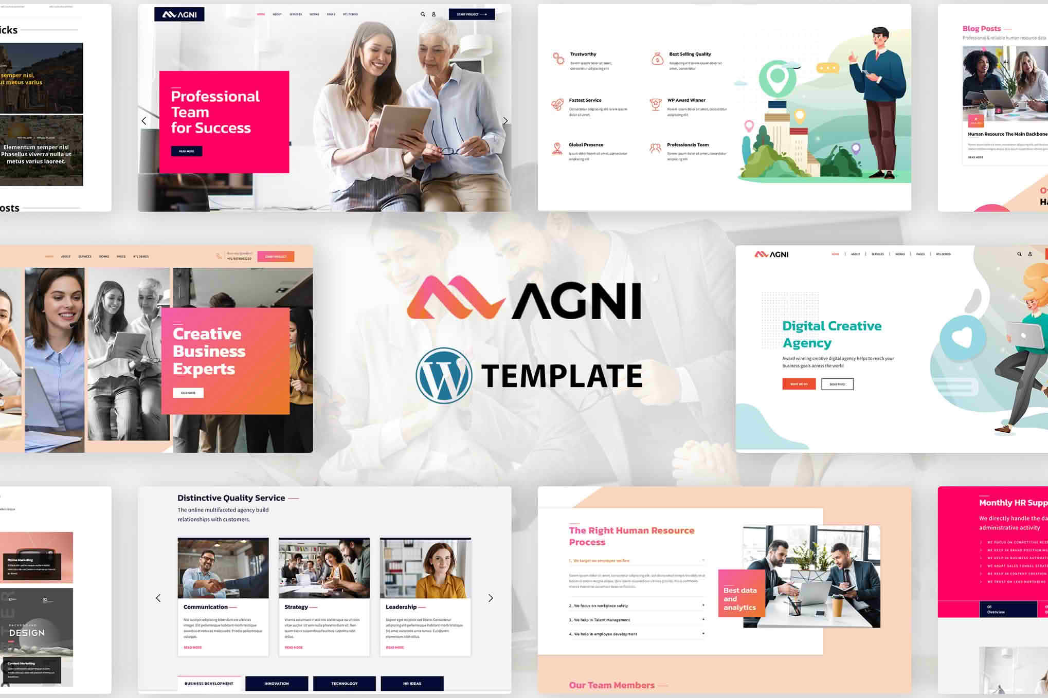 Download Agni - Consulting Business GPL WordPress Plugin