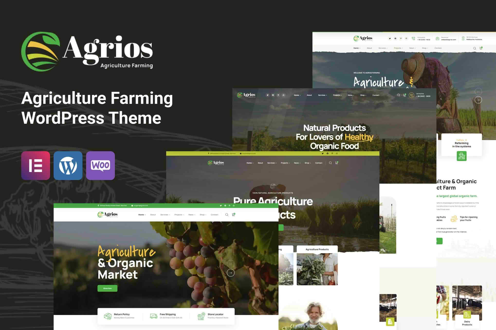 Download Agrios - Agriculture Farming WordPress Theme GPL WordPress Plugin