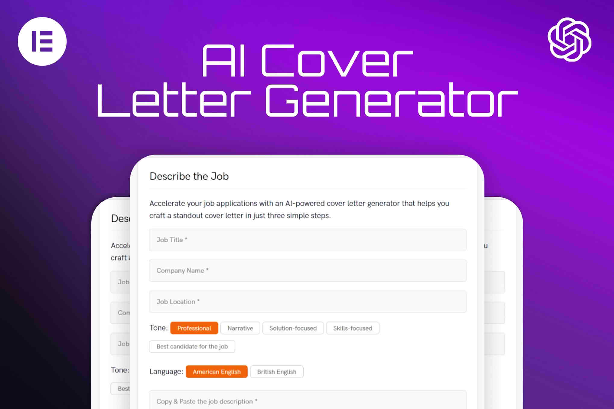 Download AI Cover Letter Generator for WordPress