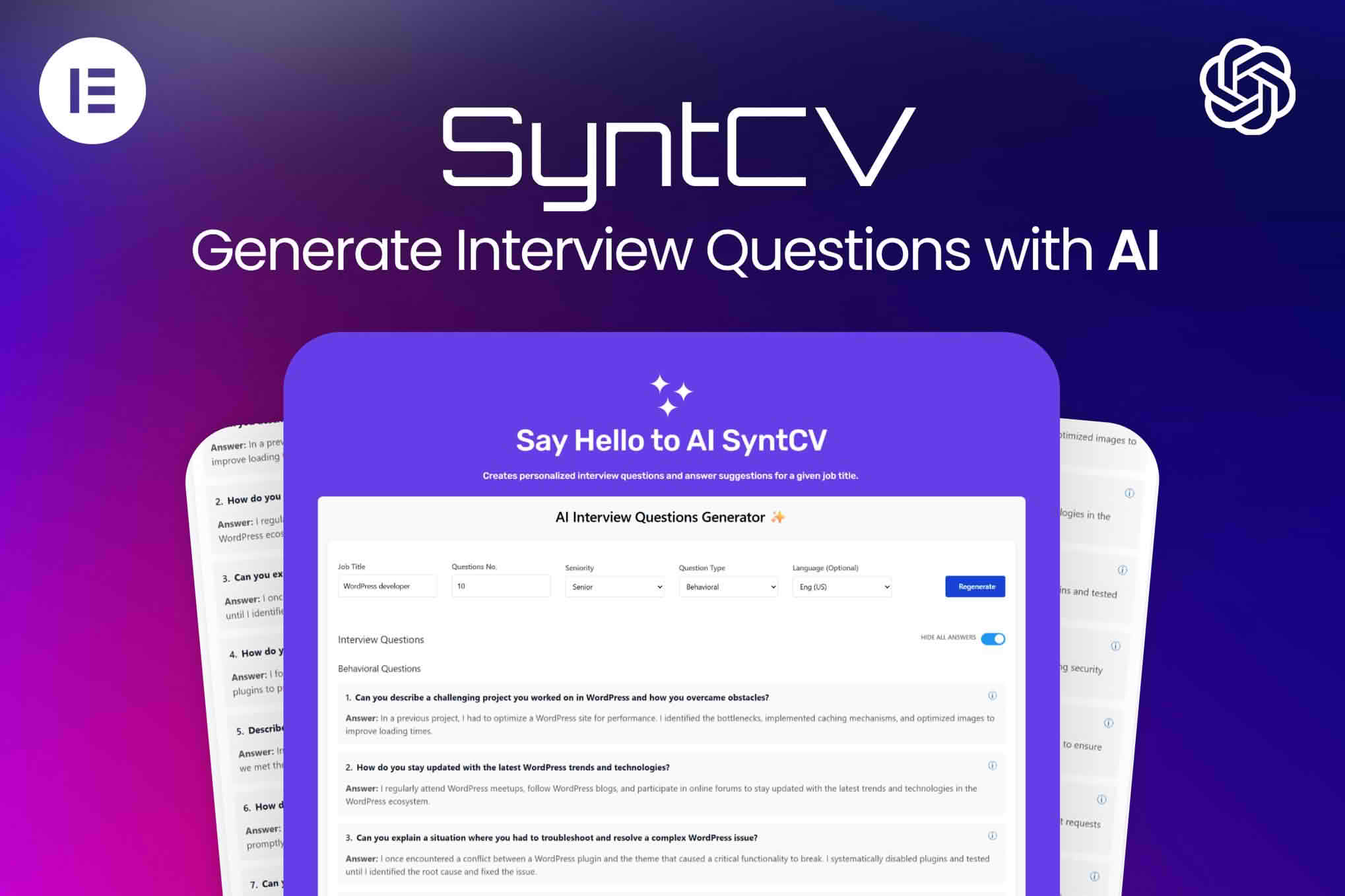 Download AI Interview Questions Generator
