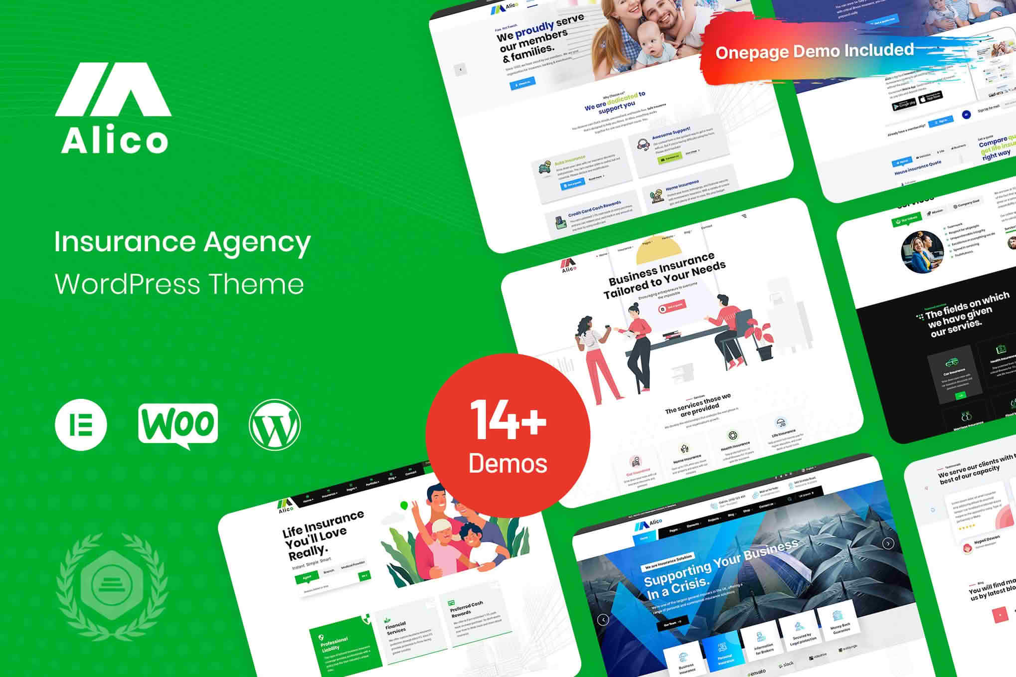 Download Alico - Insurance WordPress GPL WordPress Plugin