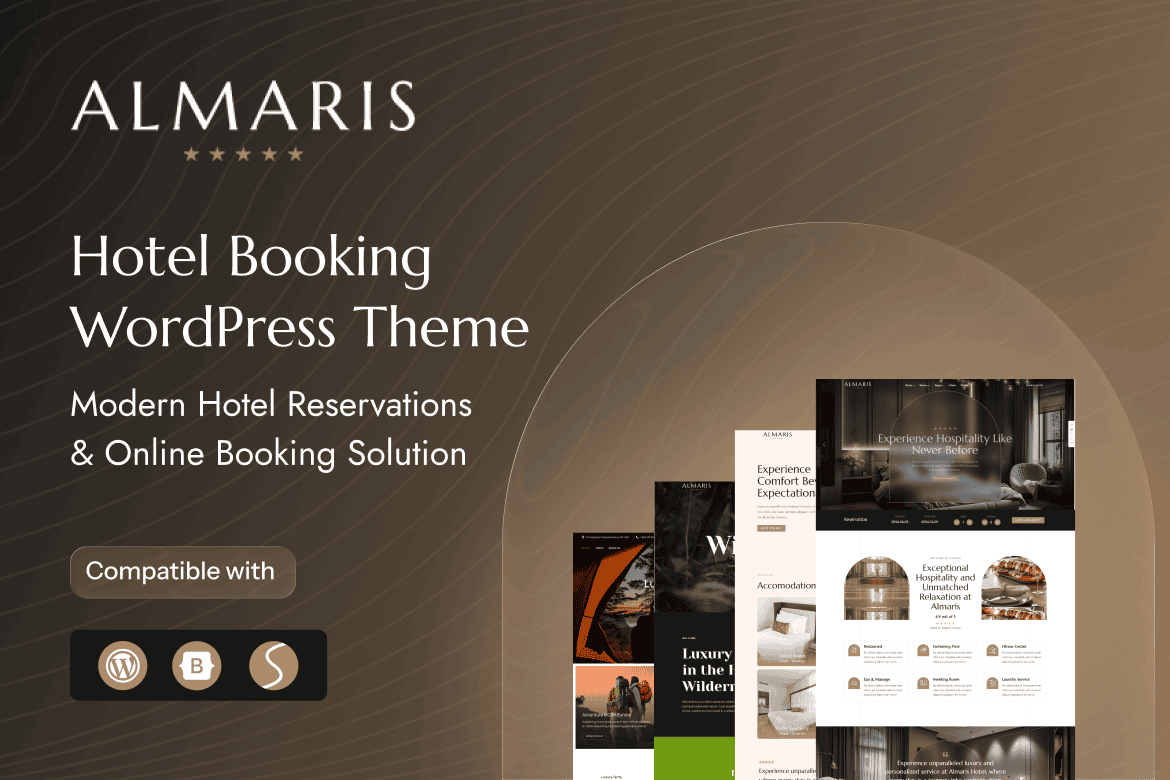 Almaris - Hotel Booking WordPress Theme
