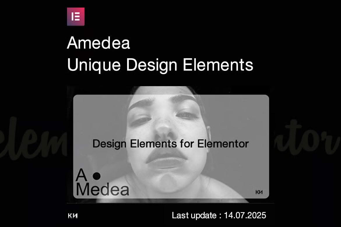 Download Amedea - Unique Design Elements for Elementor