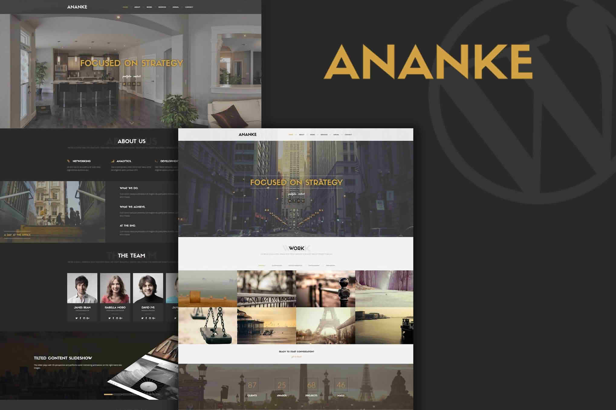 Download Ananke - One Page Parallax WordPress Theme GPL WordPress Plugin