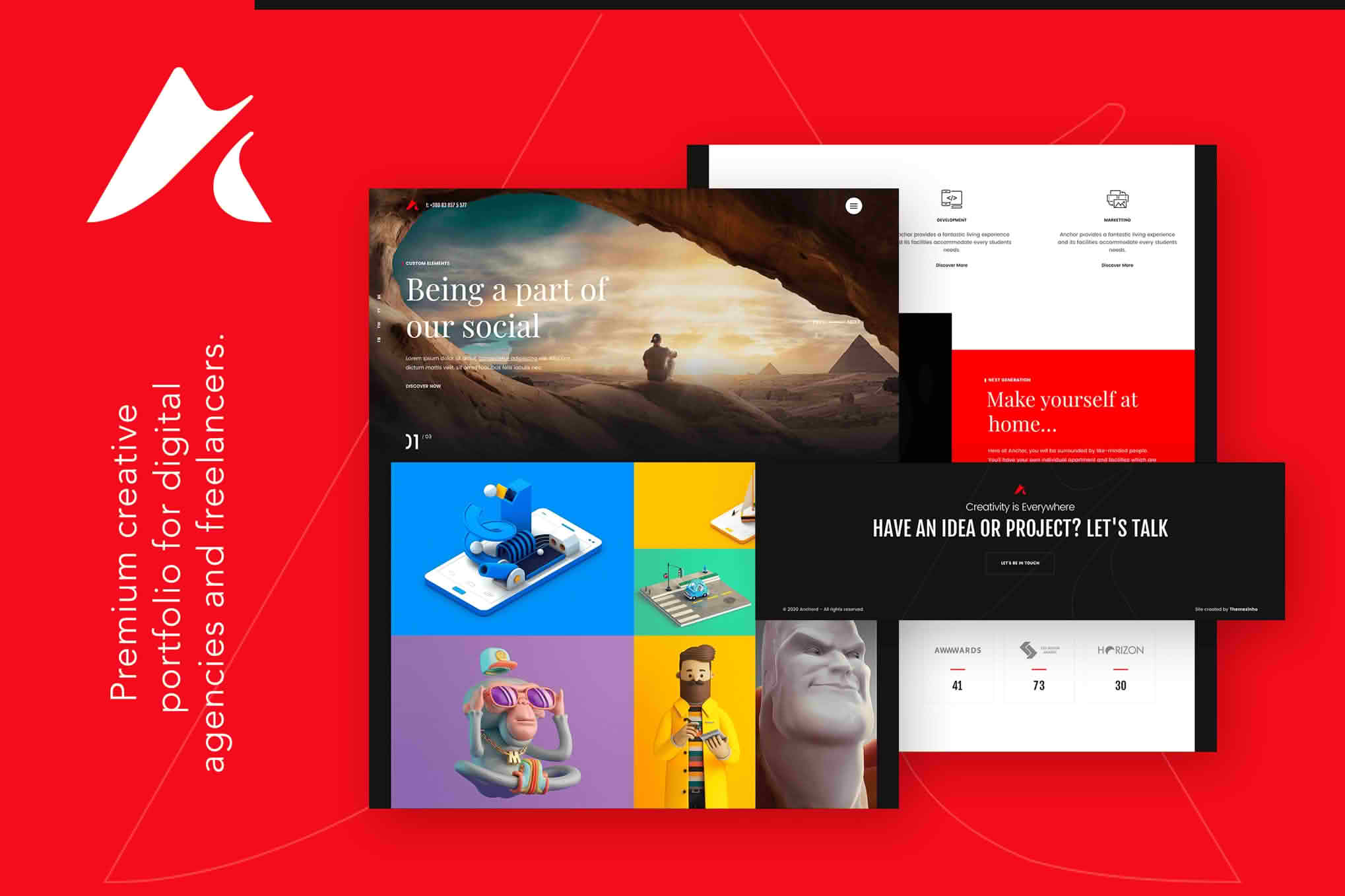 Download Anchor | Creative Agency Portfolio and Freelancer WordPress Theme GPL WordPress Plugin