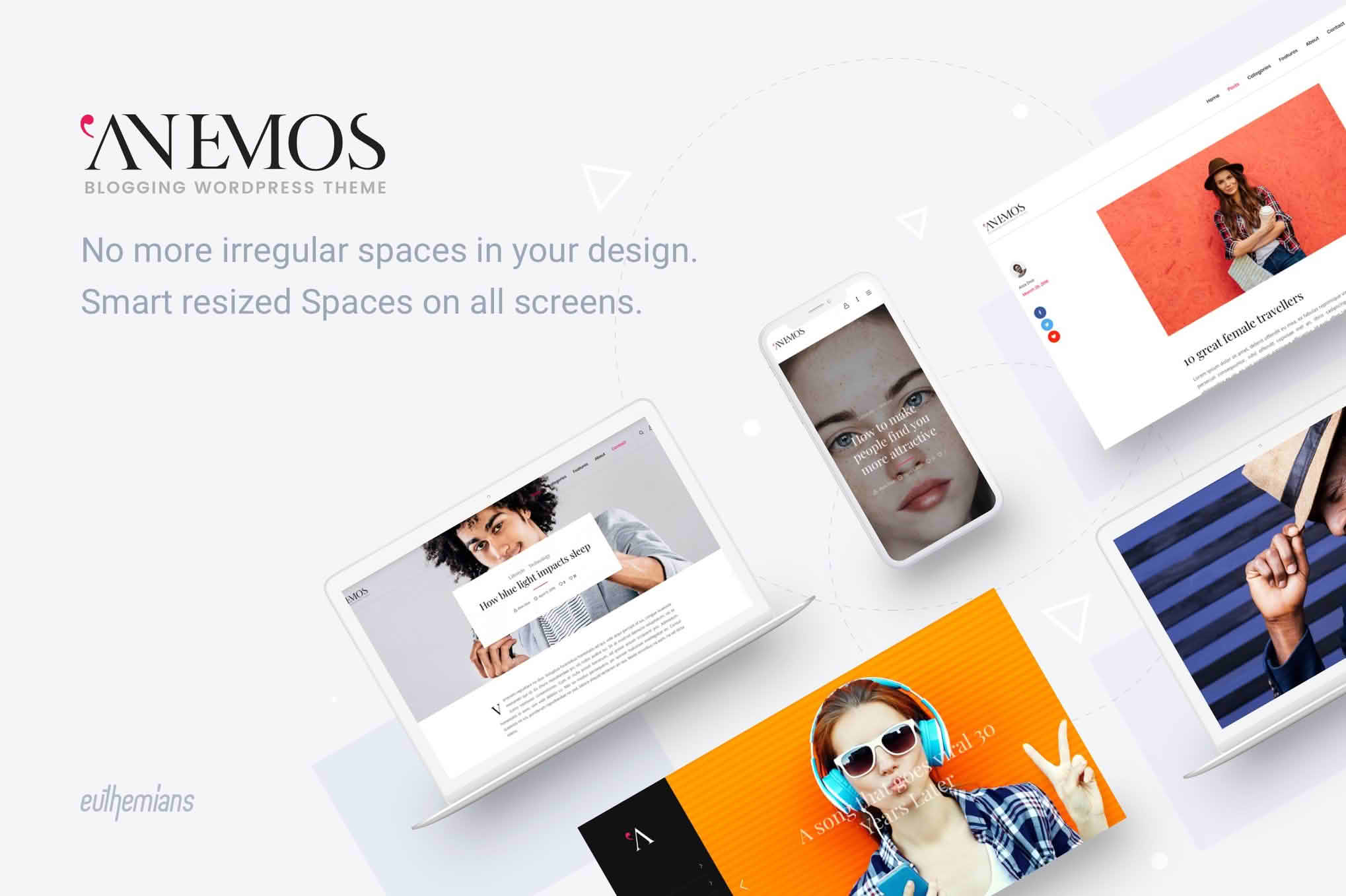 Download Anemos - A Multiuse Blogging WordPress Theme GPL WordPress Plugin