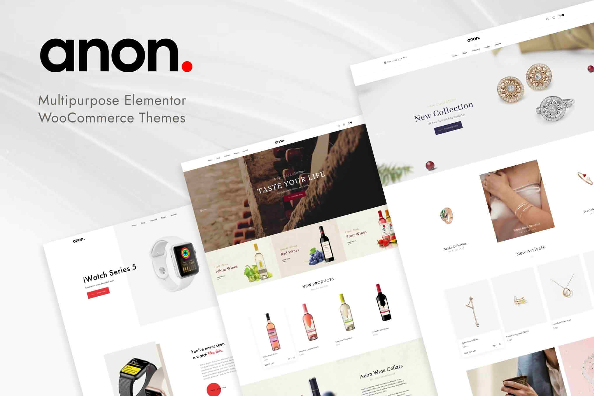 Download Anon - Multipurpose Elementor WooCommerce Themes GPL WordPress Plugin