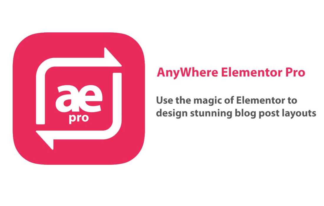 Download AnyWhere Elementor Pro