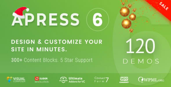 Download Apress - Responsive Multi-Purpose Theme GPL WordPress Plugin