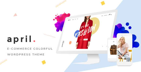 Download APRIL - Wonderful Fashion WooCommerce WordPress Theme GPL WordPress Plugin