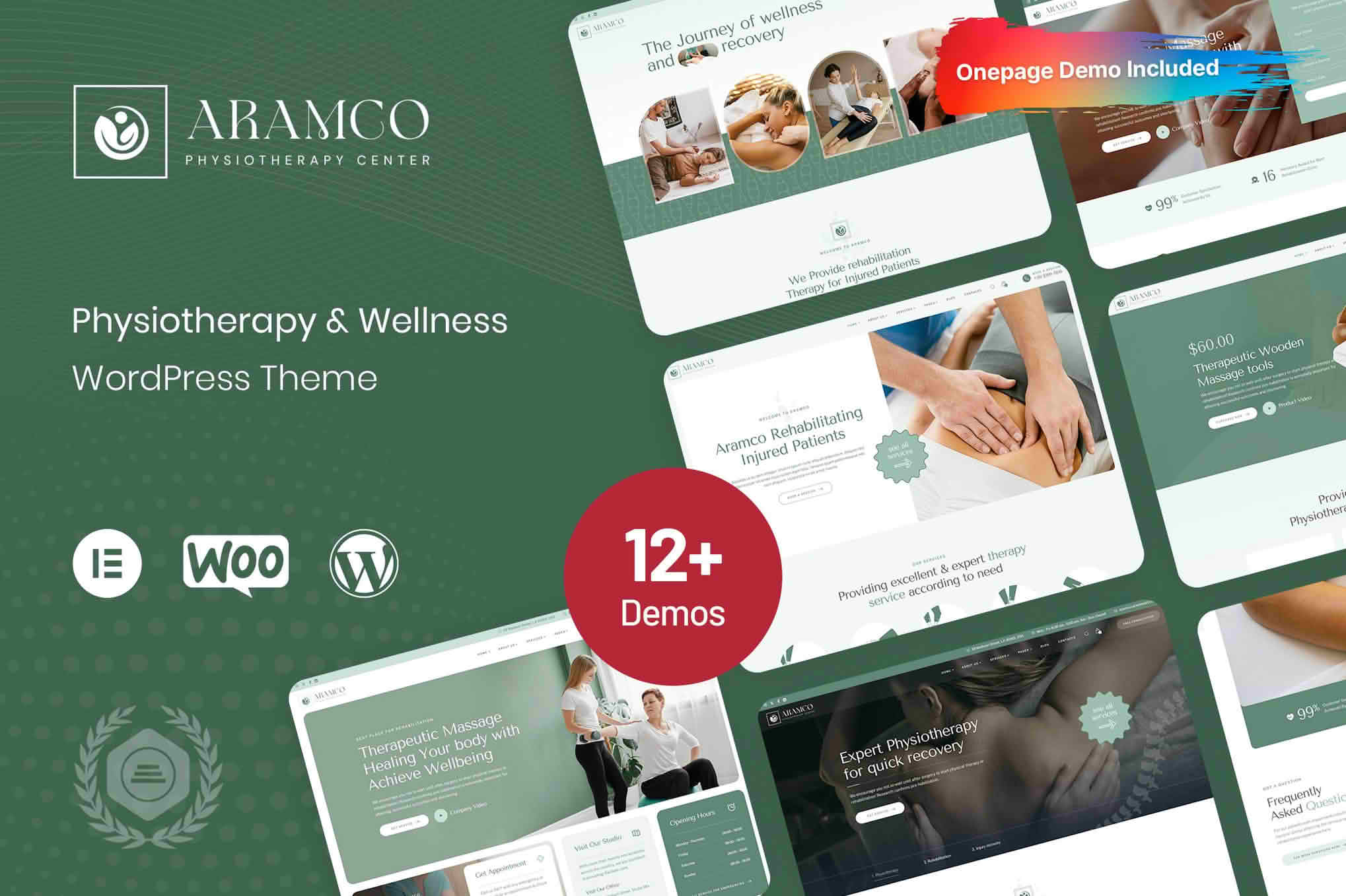 Download Aramco - Physiotherapy & Wellness WordPress Theme GPL WordPress Plugin