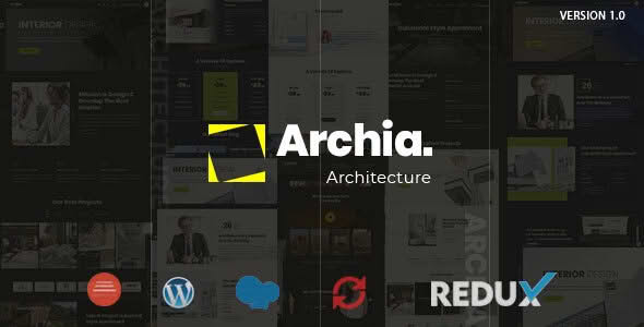 Download Archia - Architecture & Interior WordPress Theme GPL WordPress Plugin