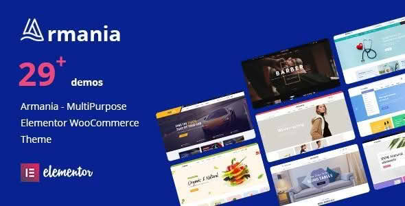 Download Armania - Multipurpose Elementor WooCommerce Theme GPL WordPress Plugin