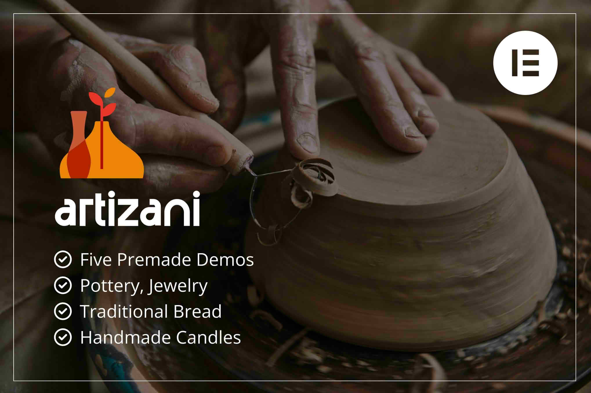 Download Artizani - Handmade Artists and Artisans WordPress Theme GPL WordPress Plugin