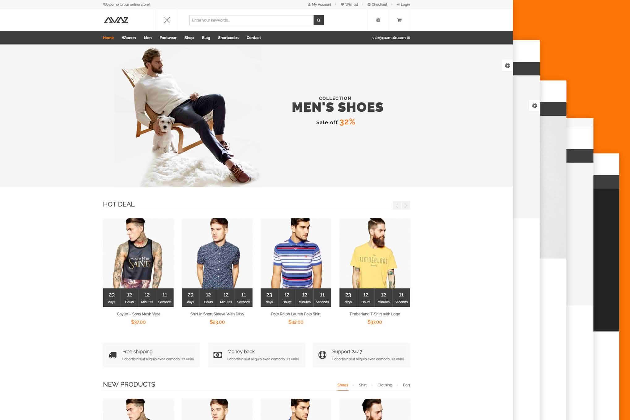 Download Avaz - Fashion Responsive WooCommerce Wordpress Theme GPL WordPress Plugin