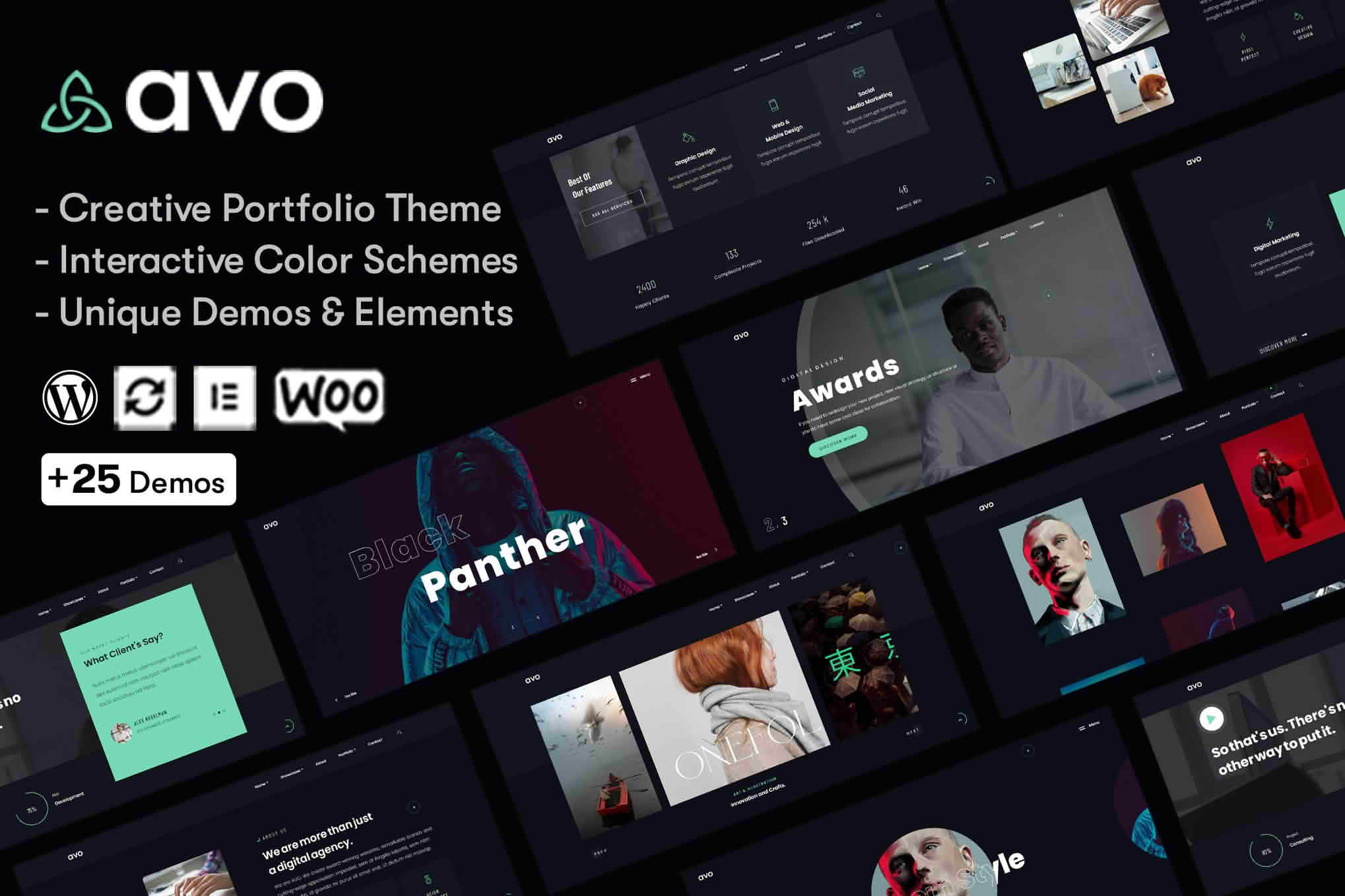 Download Avo - Creative Portfolio & Agency WordPress Theme GPL WordPress Plugin