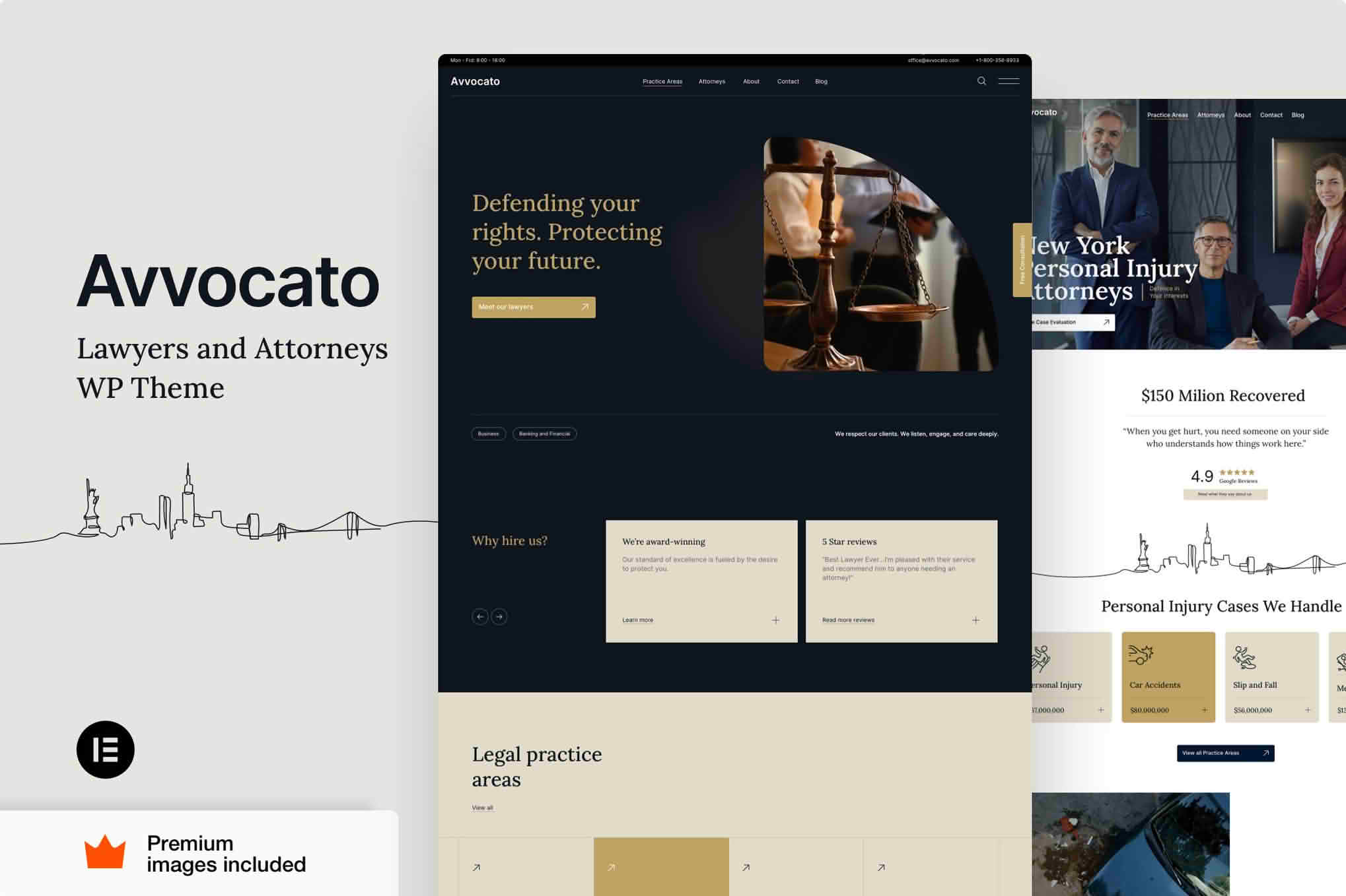 Download Avvocato - Law Firm WordPress Theme GPL WordPress Plugin
