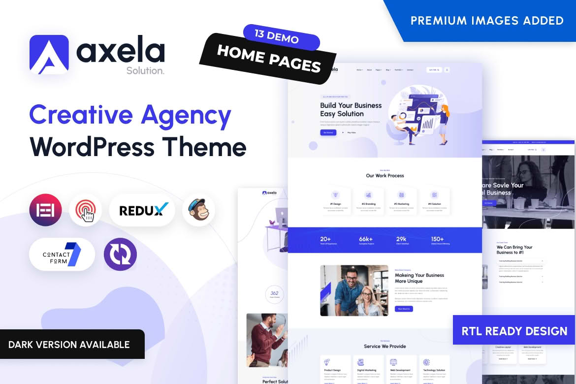 Download Axela - Creative Agency & Portfolio WordPress Theme GPL WordPress Plugin