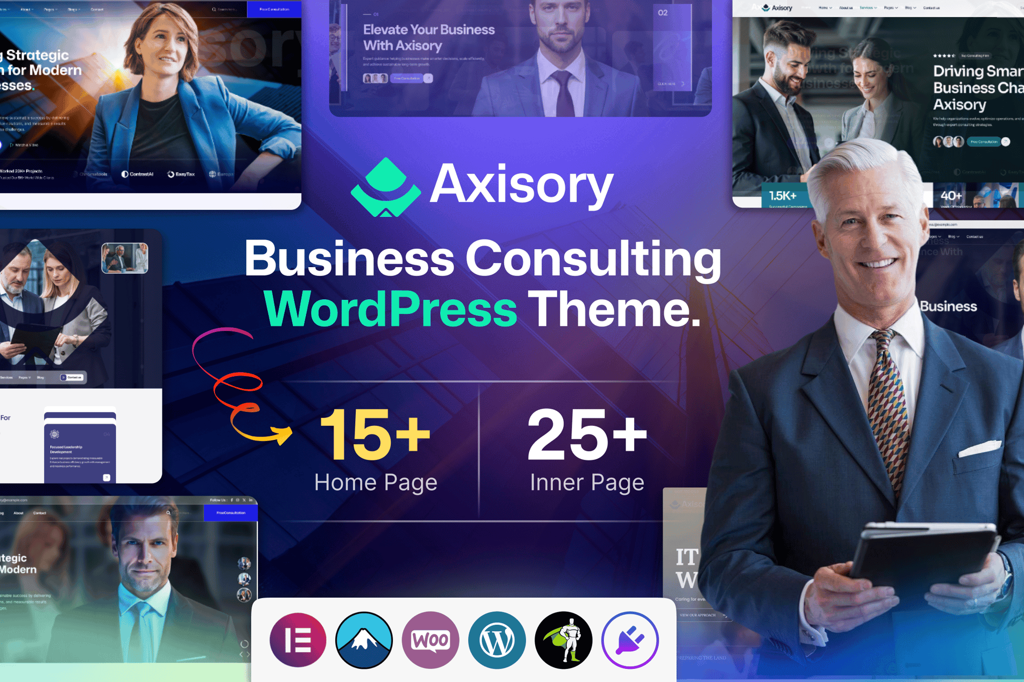 Axisory - Business Consulting WordPress