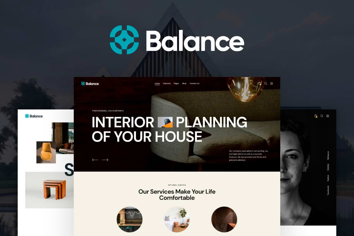 Download Balance - Interior Design WordPress Theme GPL WordPress Plugin
