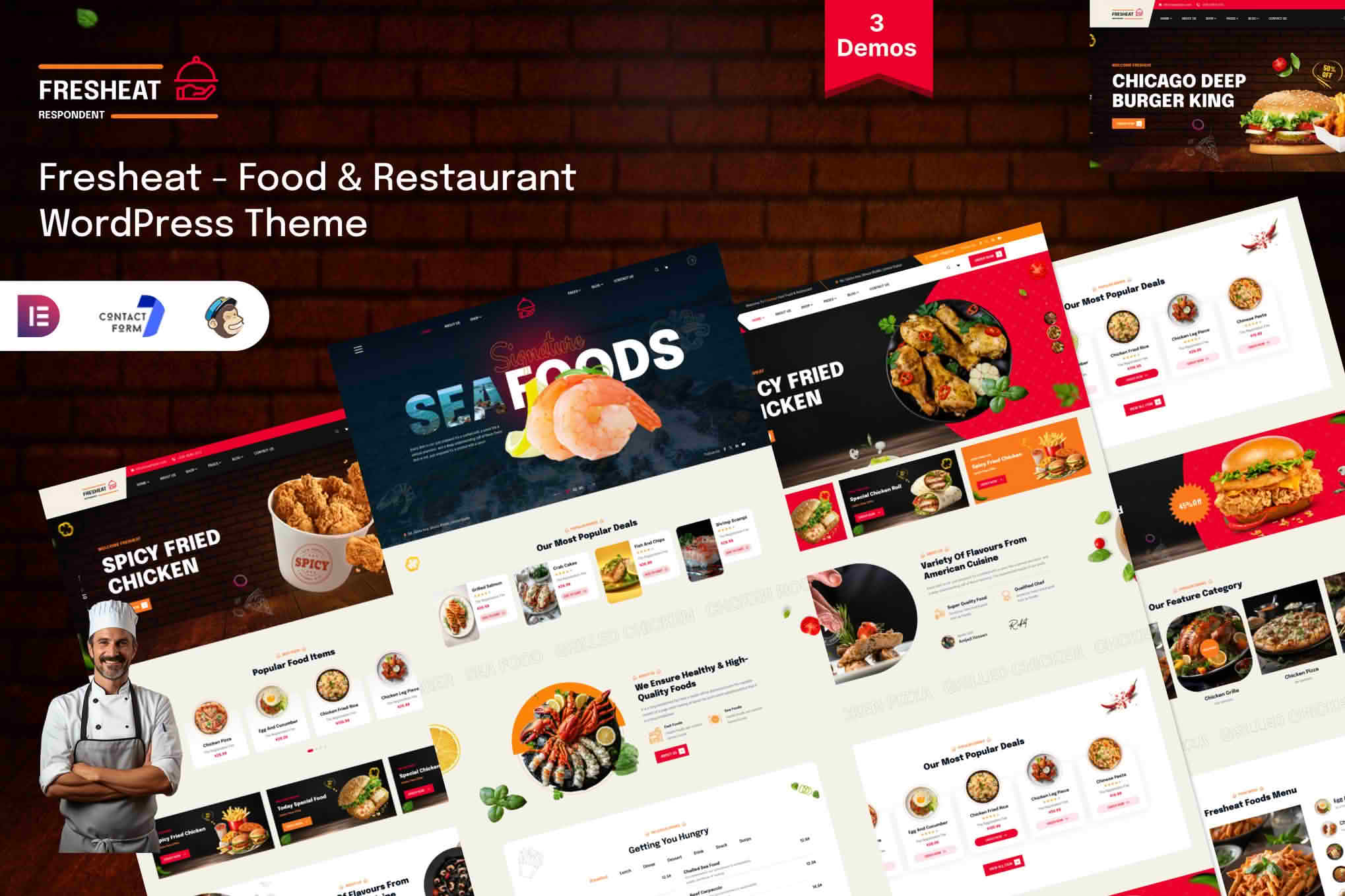 Download Basilico | Restaurant & Cafe WordPress Theme GPL WordPress Plugin