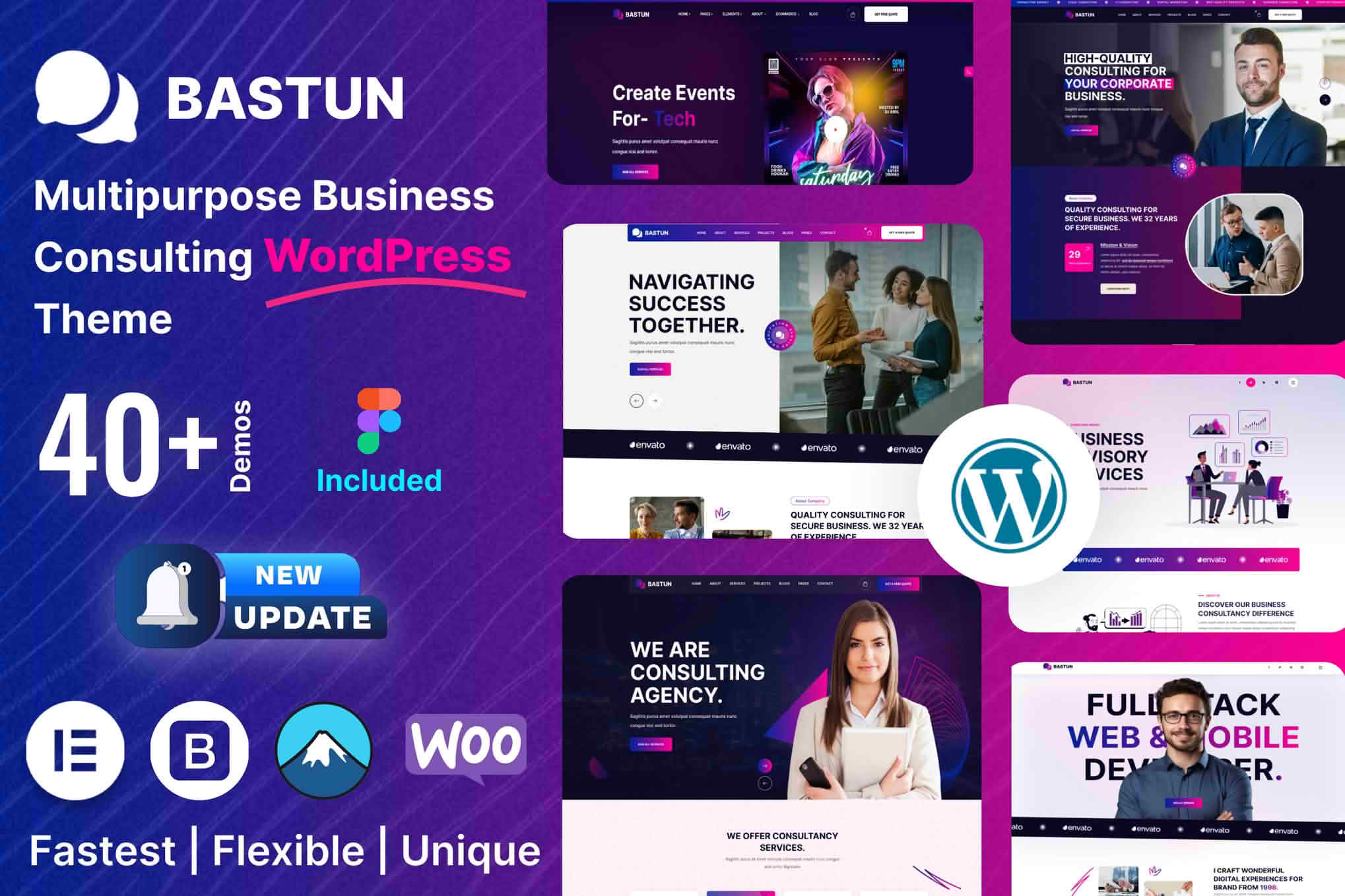 Download Bastun - Multipurpose Business WordPress Theme GPL WordPress Plugin