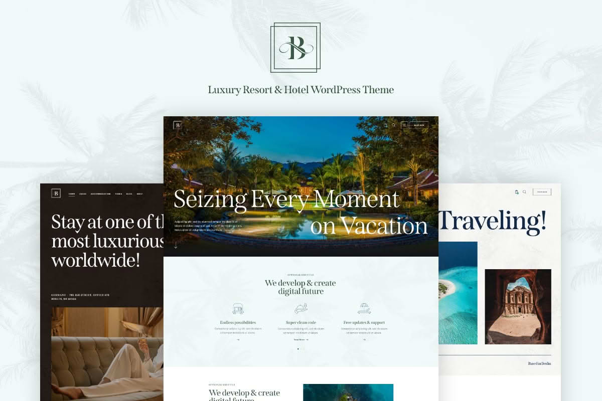 Download Belicia - Luxury Resort & Hotel Theme GPL WordPress Plugin
