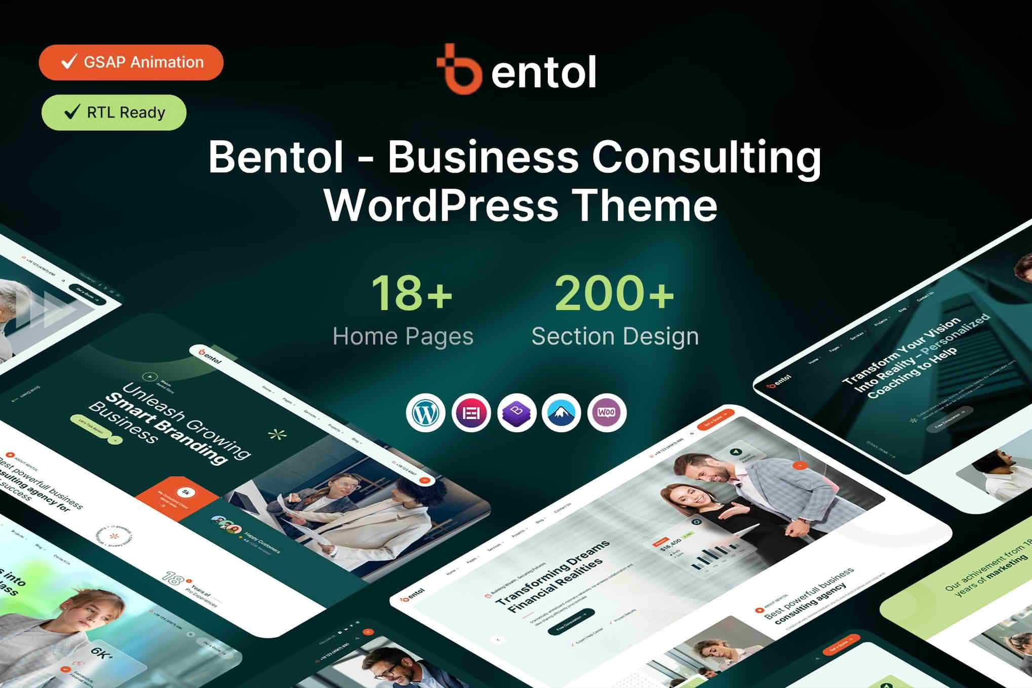 Bentol - Business Consulting WordPress Theme