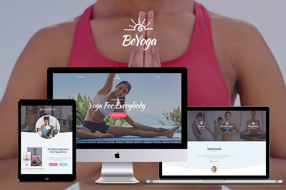 Download BeYoga | Yogastudio & Gym WordPress Theme GPL WordPress Plugin