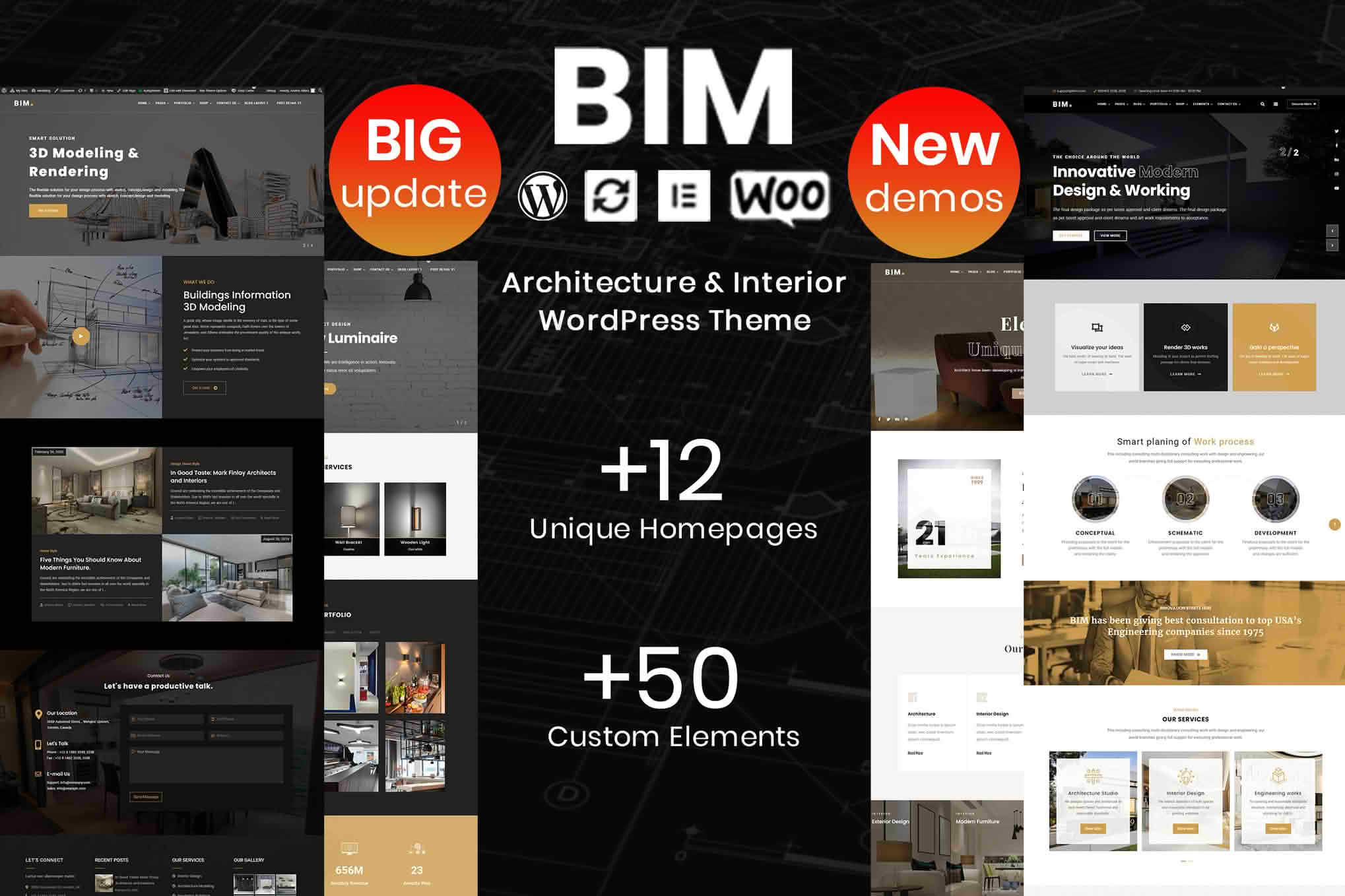 Download BIM - Architecture & Interior Design Elementor WordPress Theme GPL WordPress Plugin
