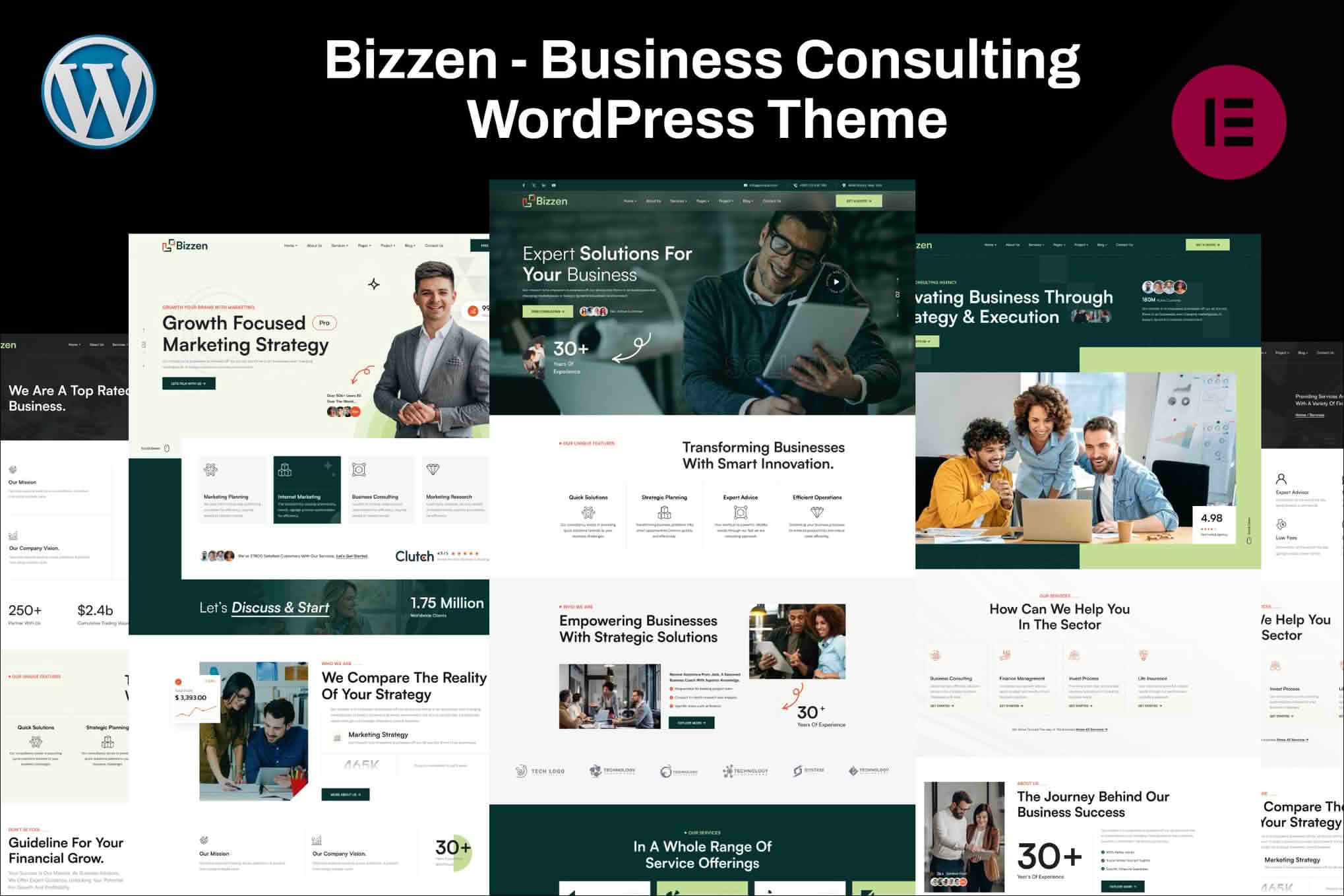 Download Bizzen - Business Consulting WordPress Theme GPL WordPress Plugin