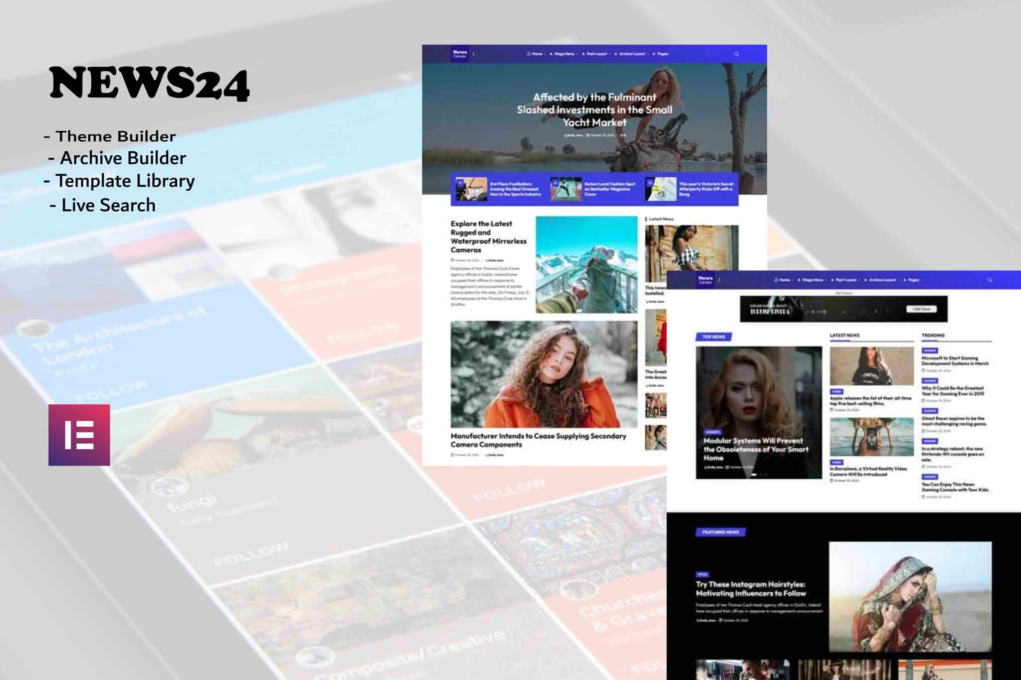 Download Blabber | Elementor Blog & News Magazine Theme GPL WordPress Plugin