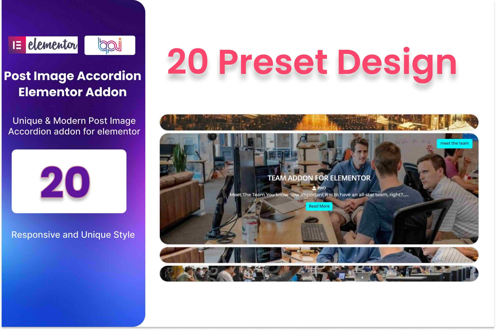 Download Blog Post Image Accordion Addon For Elementor