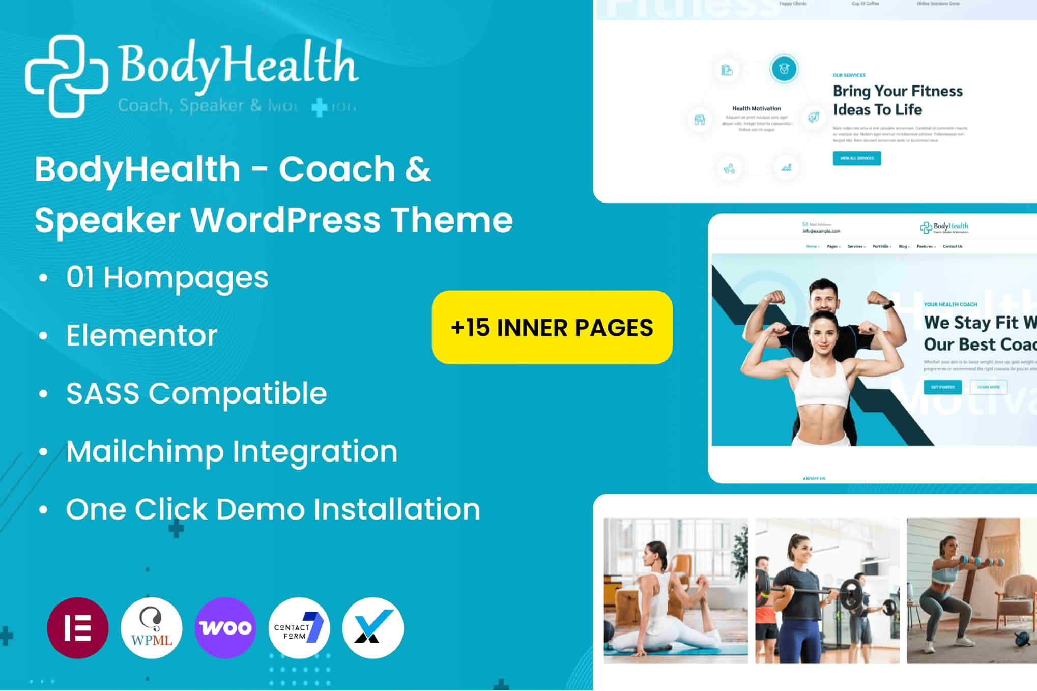 BodyHealth | Fitness & Workout WordPress Theme