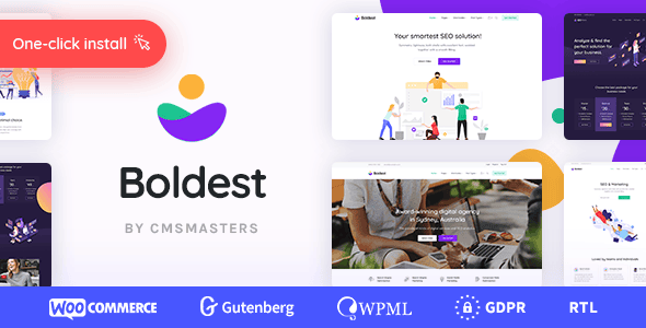 Download Boldest - Consulting and Marketing Agency Theme GPL WordPress Plugin