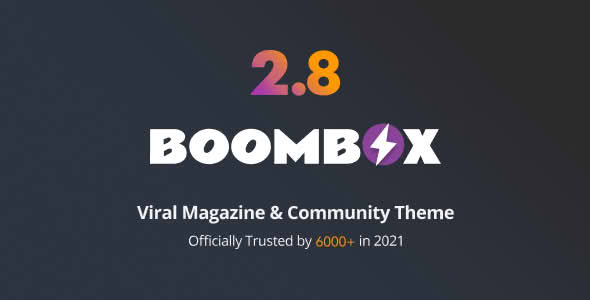 Download BoomBox - Viral Magazine WordPress Theme GPL WordPress Plugin
