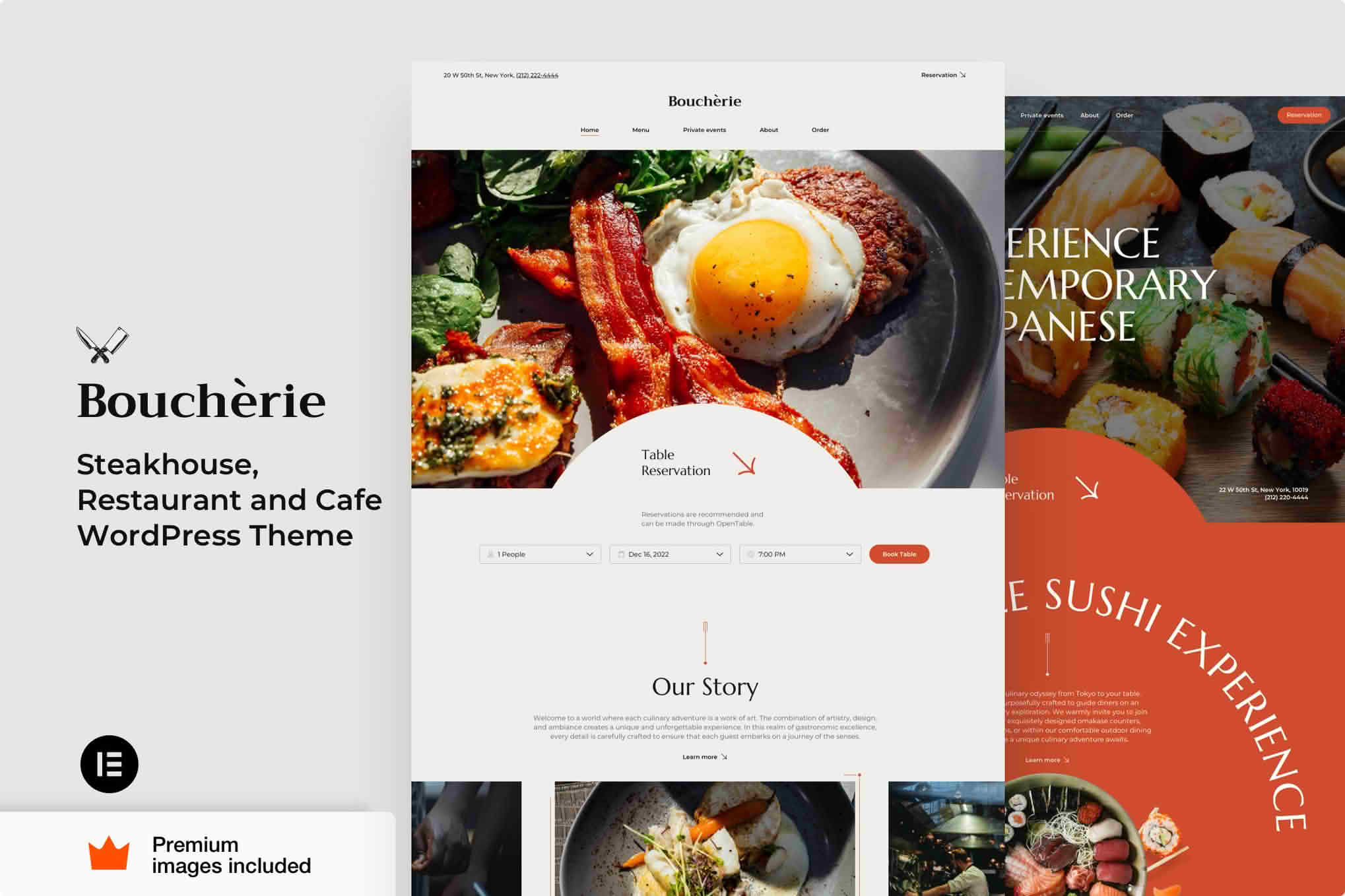 Download Boucherie - Restaurant WordPress Theme GPL WordPress Plugin