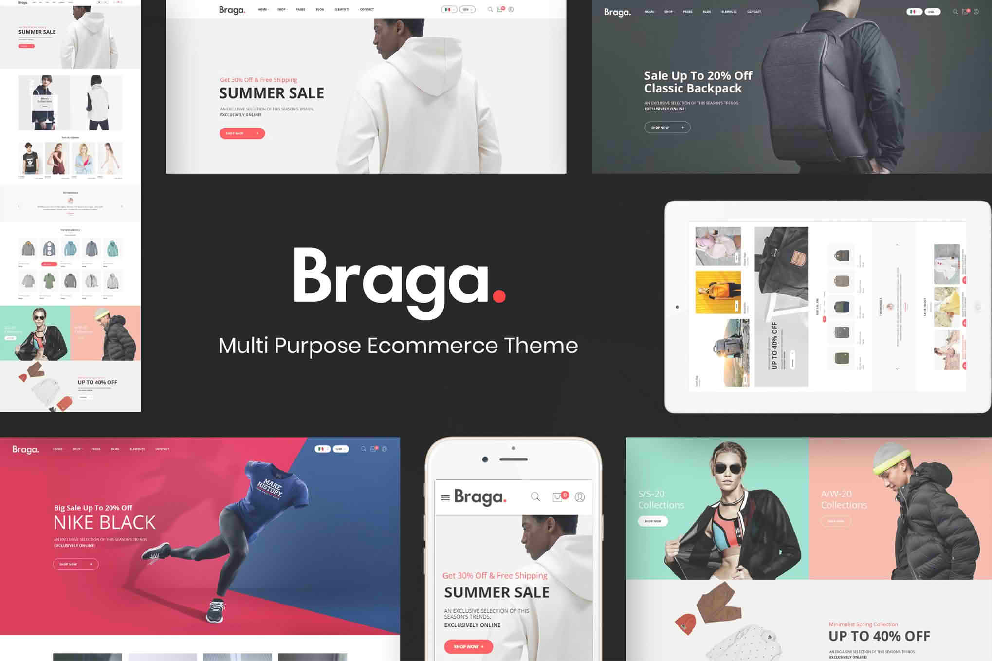 Download Braga - Fashion Theme for WooCommerce WordPress GPL WordPress Plugin