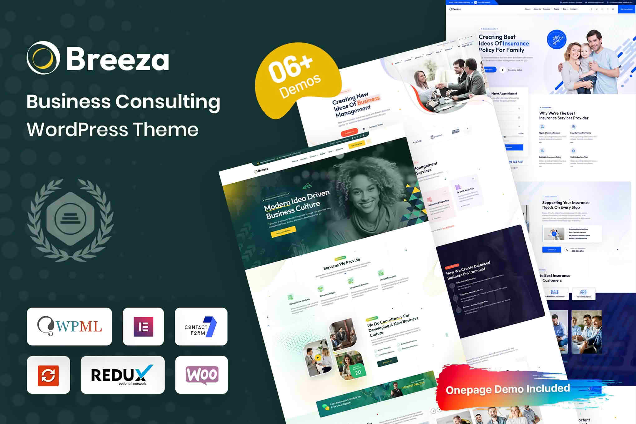 Download Breeza - Business Consulting WordPress Theme GPL WordPress Plugin